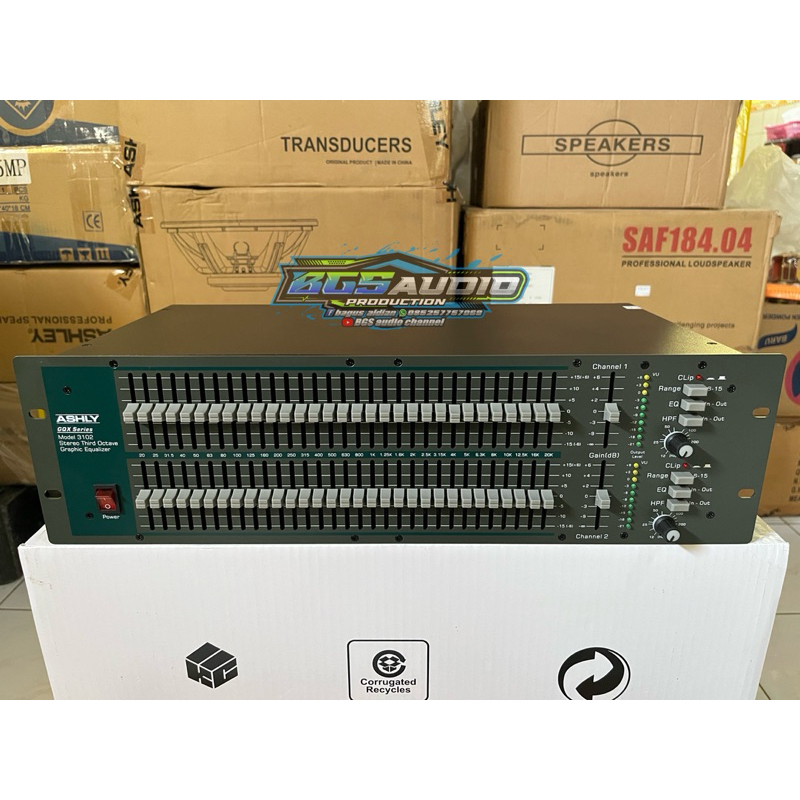 equalizer Ashly GQX3102