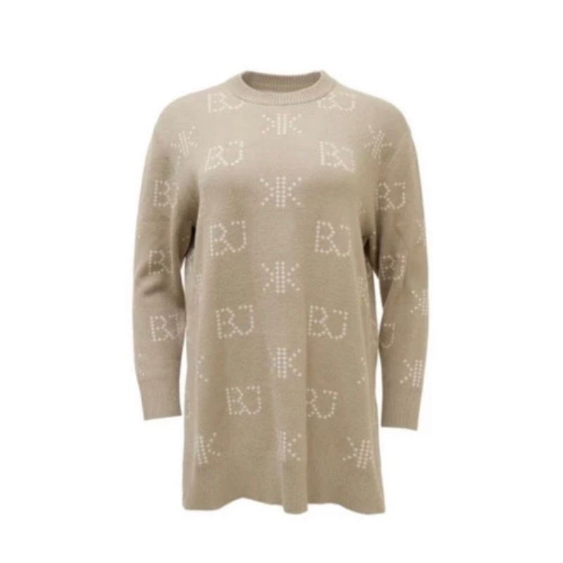 KNIT BJ X KHANAAN OAT SZ L - NWT