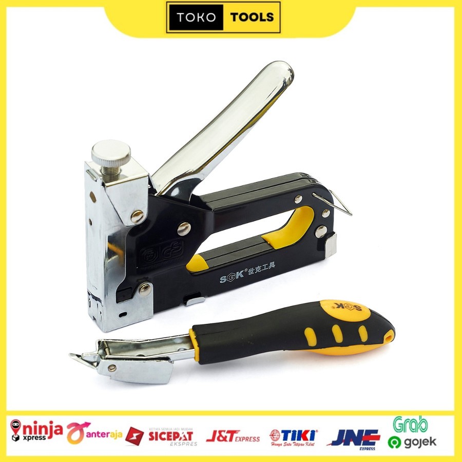 

Staples Gun - Stapler Jok Tembak Hekter 4-14mm