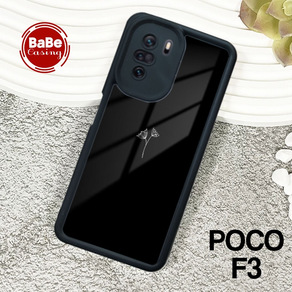 Case Poco F3 Terbaru Black Cute Casing Foco F3 Hardcase Premium Glossy Softcase Hp Glosy Termurah