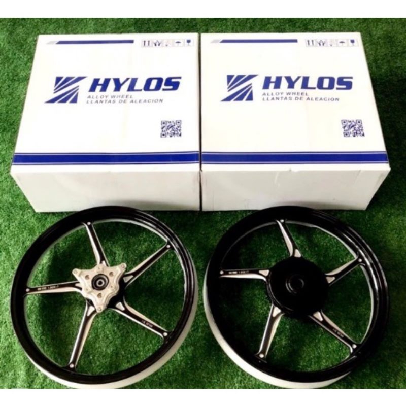 VELG AEROX HYLOS RIM FG511 NVX155/ VELG HYLOS FG511 UNTUK MOTOR AEROX V1 & V2 SIZE 160/185-17 DIJAMI