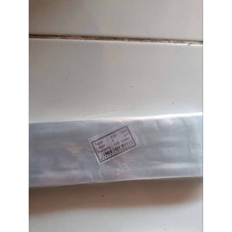 Polibag plastik semai, tebal 0,02cm lebar 5-7cm plastik semai cabe,tomat