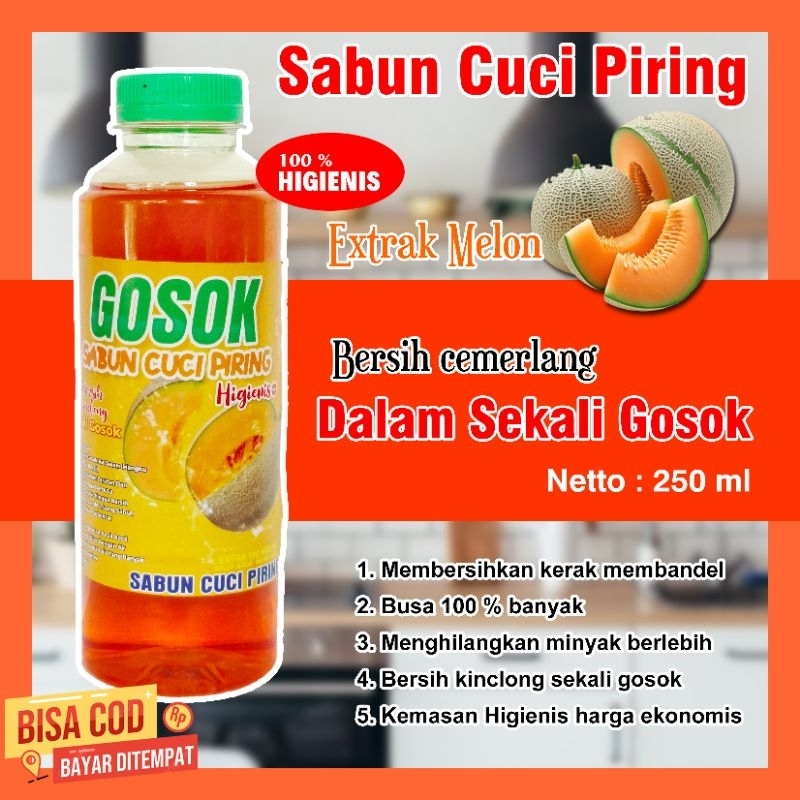 sabun cuci piring GOSOK 250ml