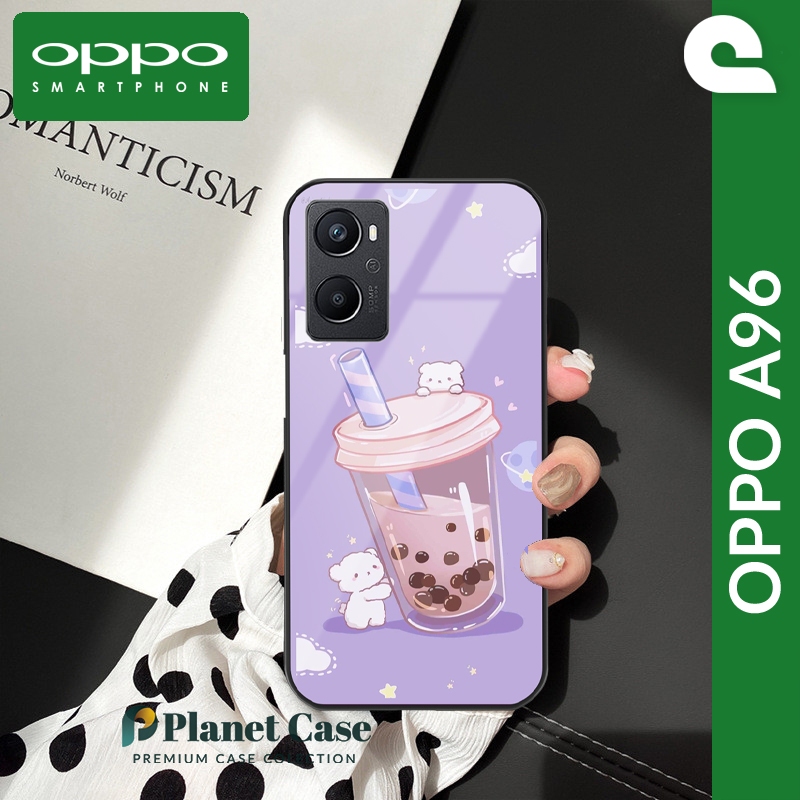 Case Oppo A96 A76 Casing Pelindung Body dan Kamera Oppo A96 A76 Softcase Karakter Oppo A96 Silikon P