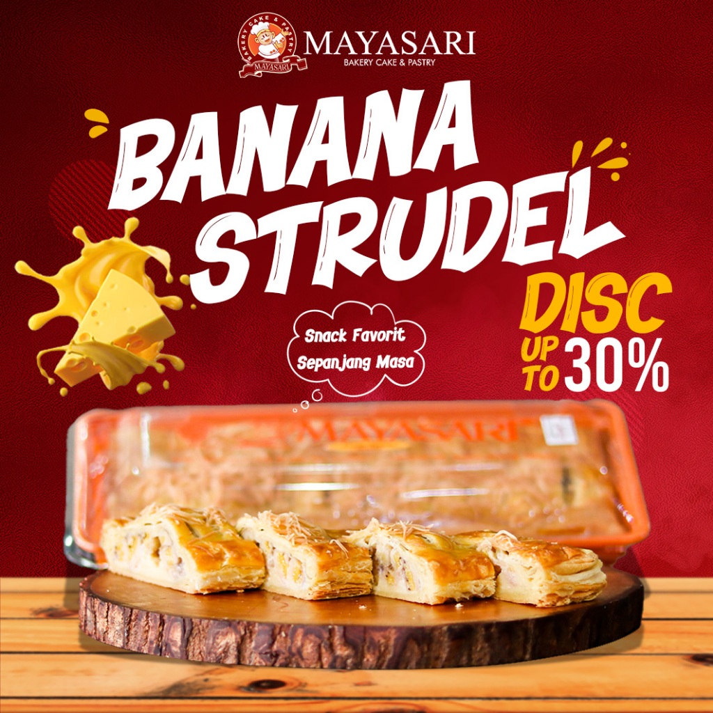 

Mayasari Banana Strudel