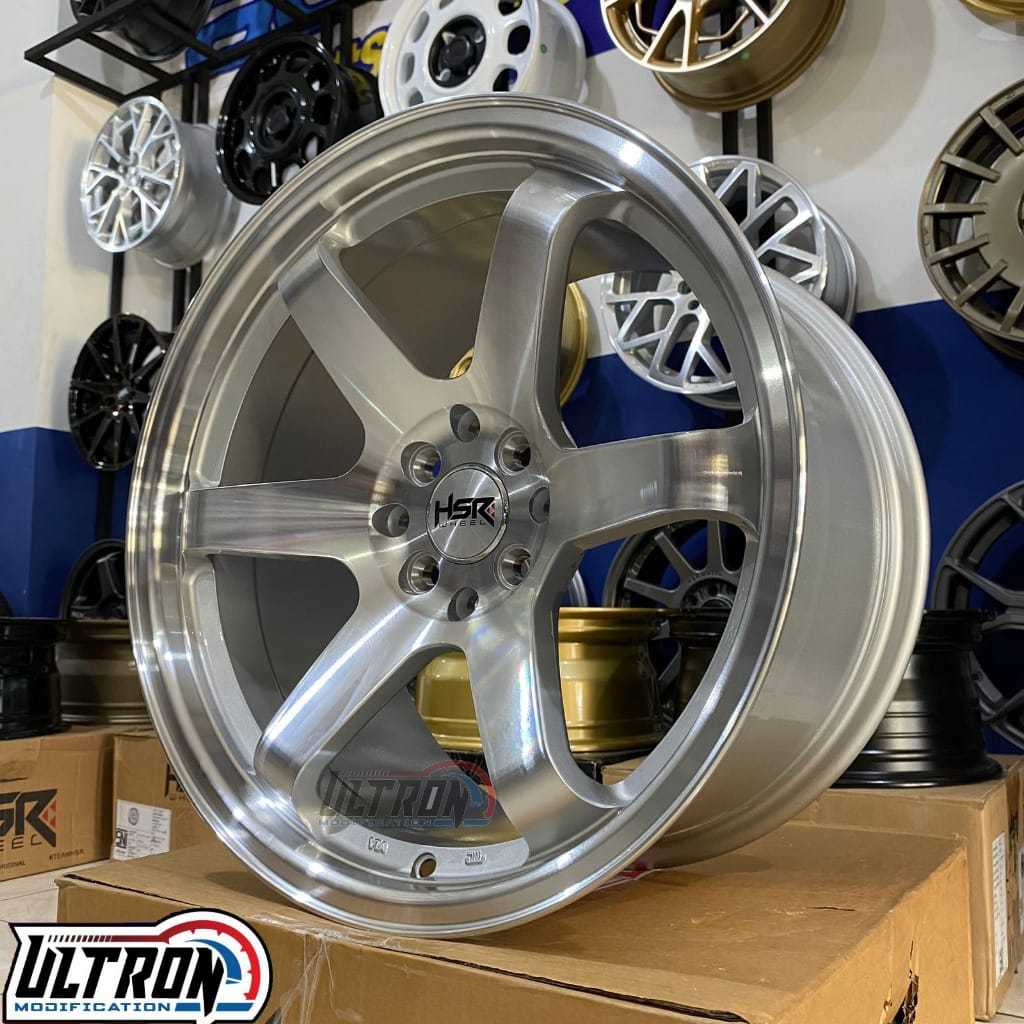 Velg Celong TE37 R17 Mobil Jazz City Vios Mobilio Hsr Tokyo Oshu Ring 17 Silver