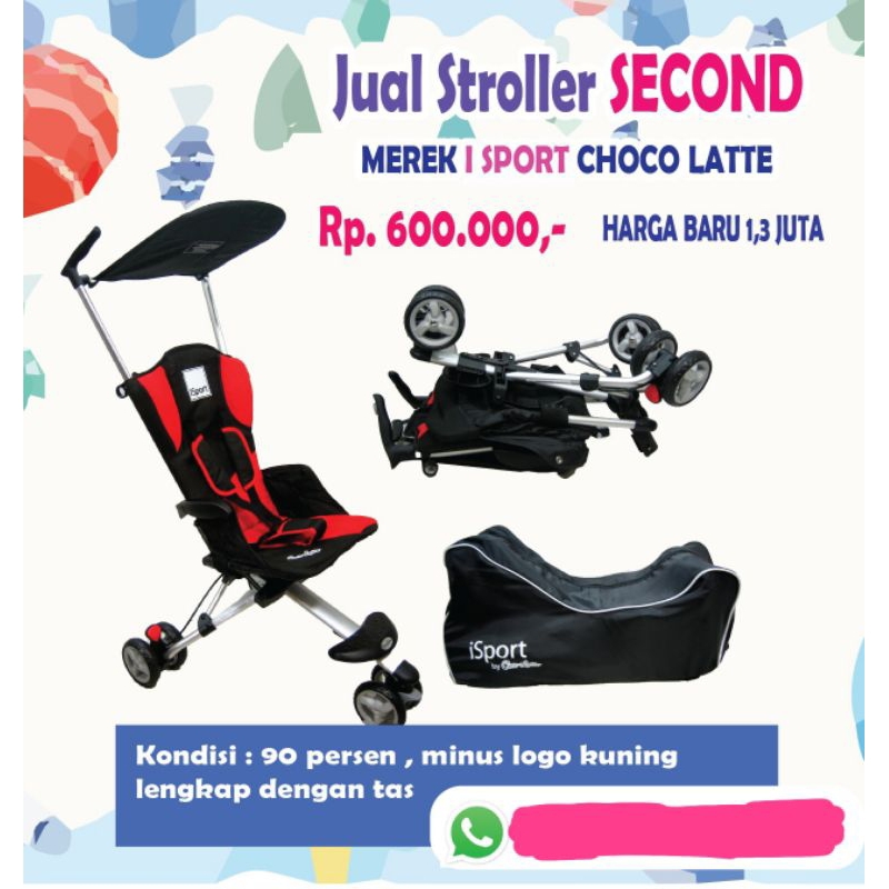 STROLLER I SPORT PRELOVED