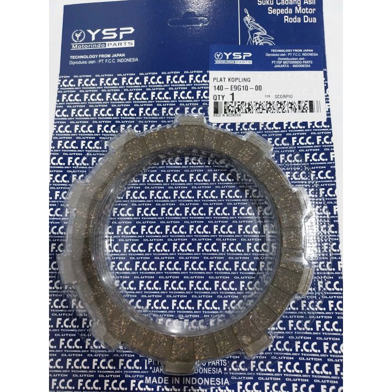 KAMPAS KOPLING SCORPIO FCC ORIGINAL