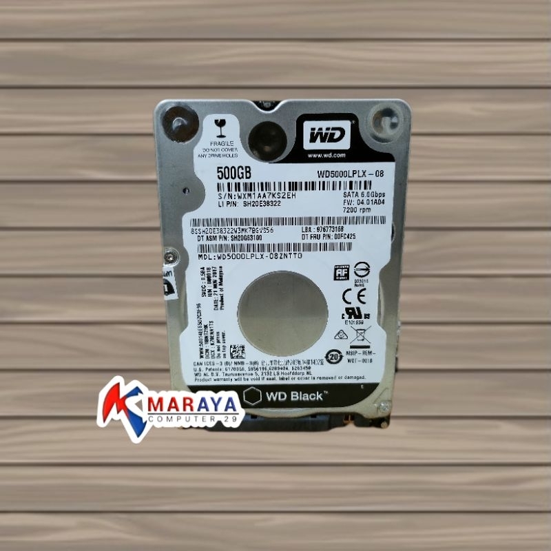 HARDISK 500GB HITACHI 2.5 INCHI FOR LAPTOP/NOTEBOOK DAN GAME PS