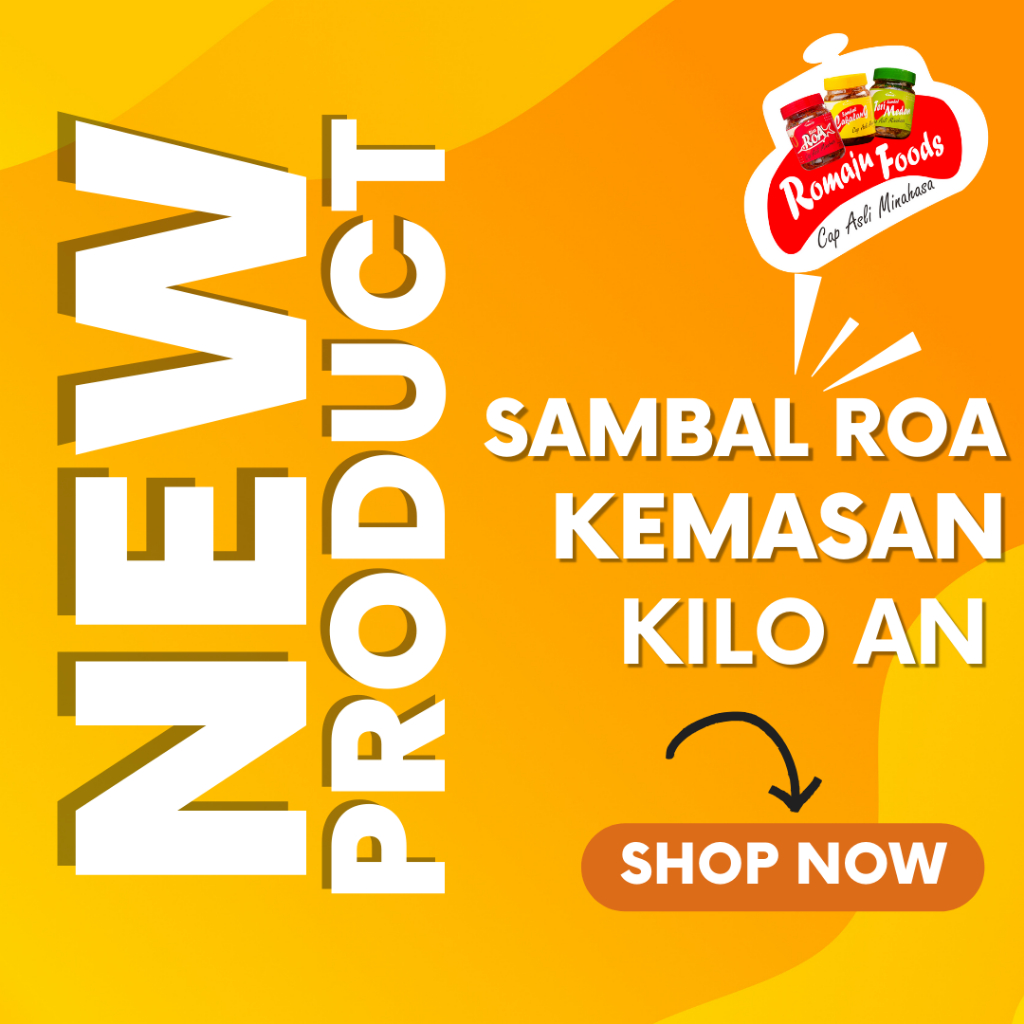 

SAMBAL ROA KEMASAN KILOAN ROMAJUFOODS