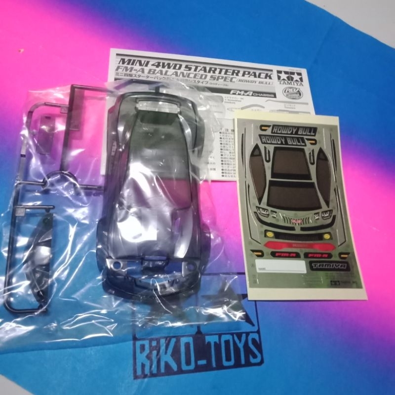 Body Tamiya Rowdy Bull smoke body ( fma chassis)