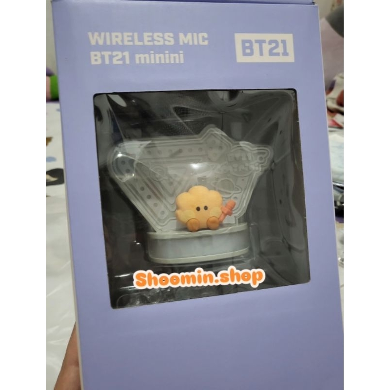 BT21 SHOOKY Mini Bluetooth Microphone Speaker