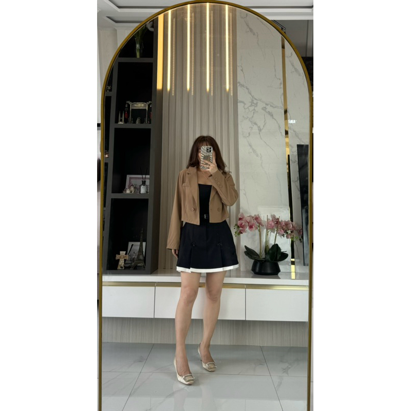 Laveda blazer | blazer wanita | blazer crop | blazer import