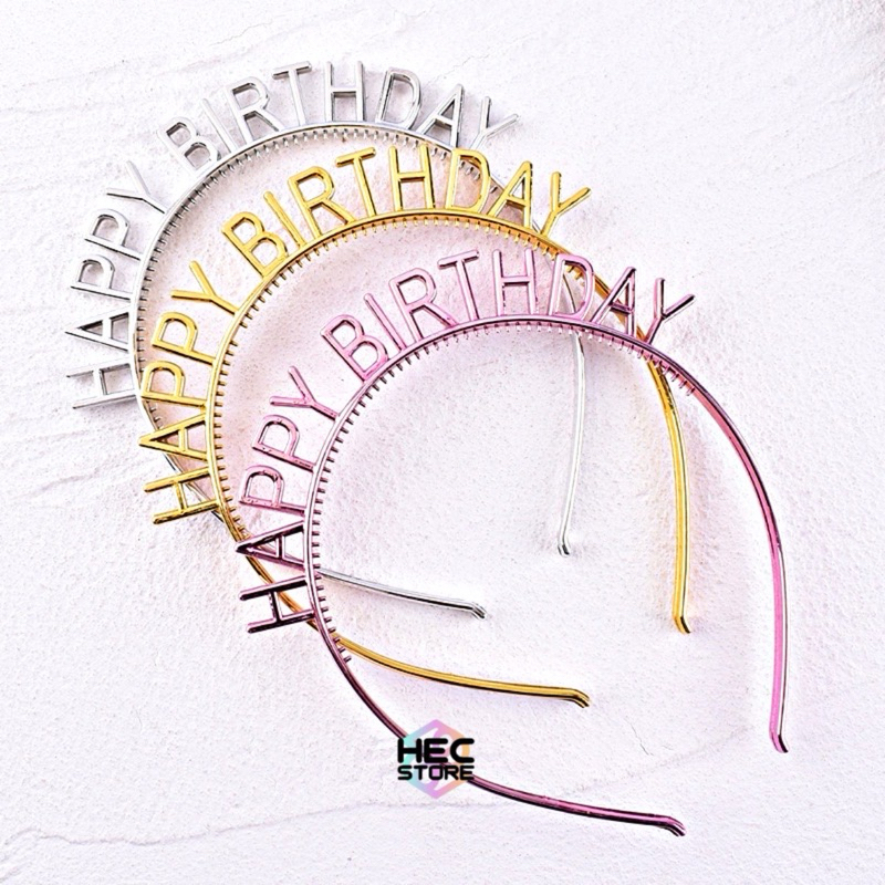 BANDO HAPPY BIRTHDAY | BANDO ULANG TAHUN TULISAN HAPPY BIRTHDAY