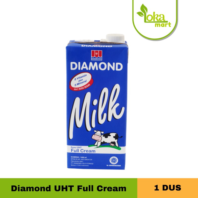 

[1 DUS] DIAMOND UHT FULL CREAM 1L