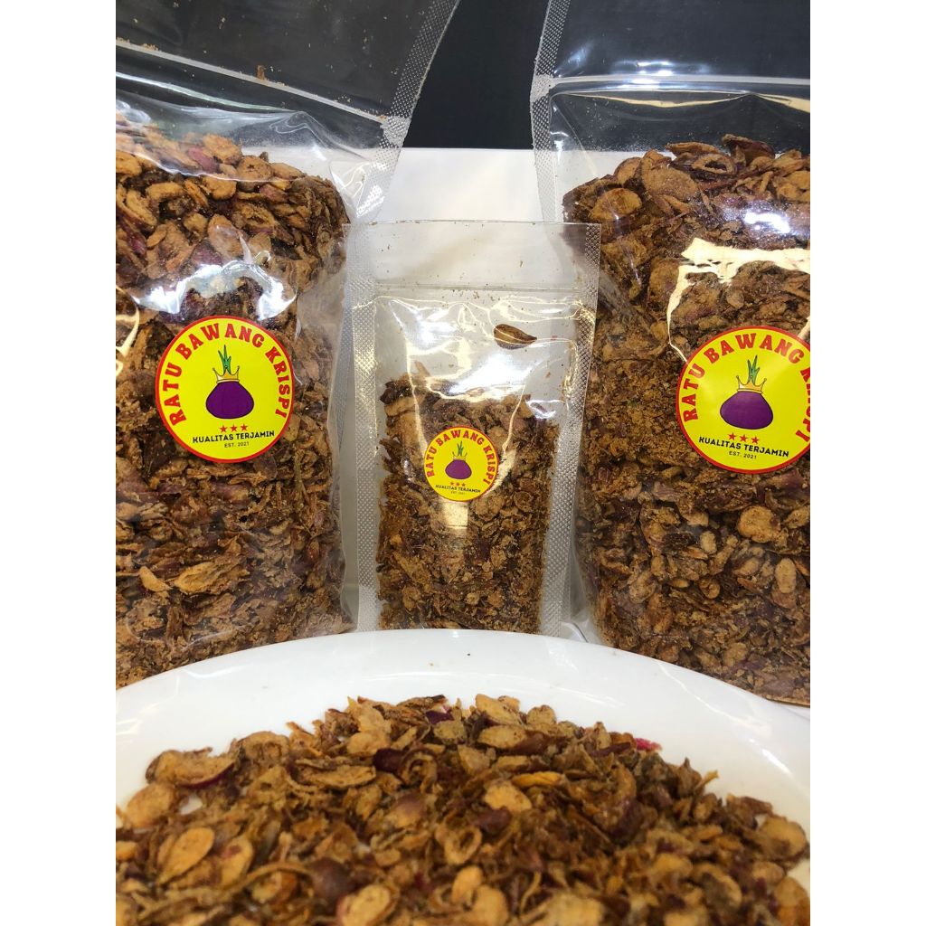 

BAWANG GORENG KRISPI REPACK 1KG ASLI BAWANG BREBES
