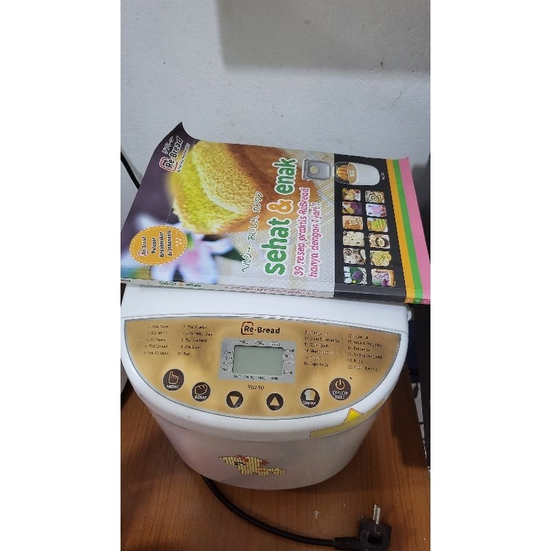 Rebread Rb250 prevelod ( lengkap buku resep)