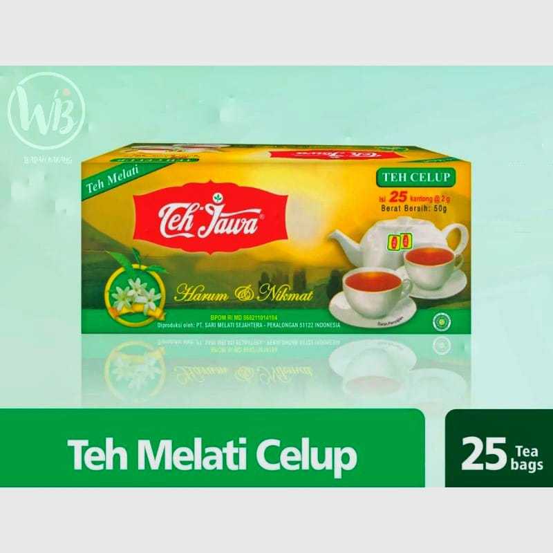 

Teh jawa jasmine teh melati celup 2 g x 25 kantong