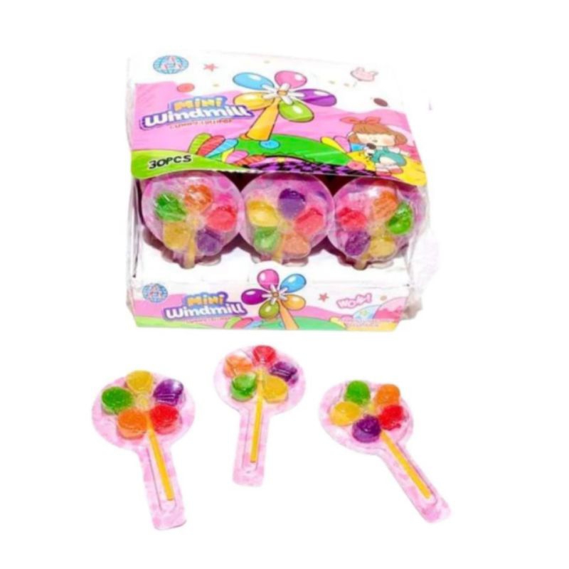 

Gummy miniwindmild (kipas) - isi 30pcs