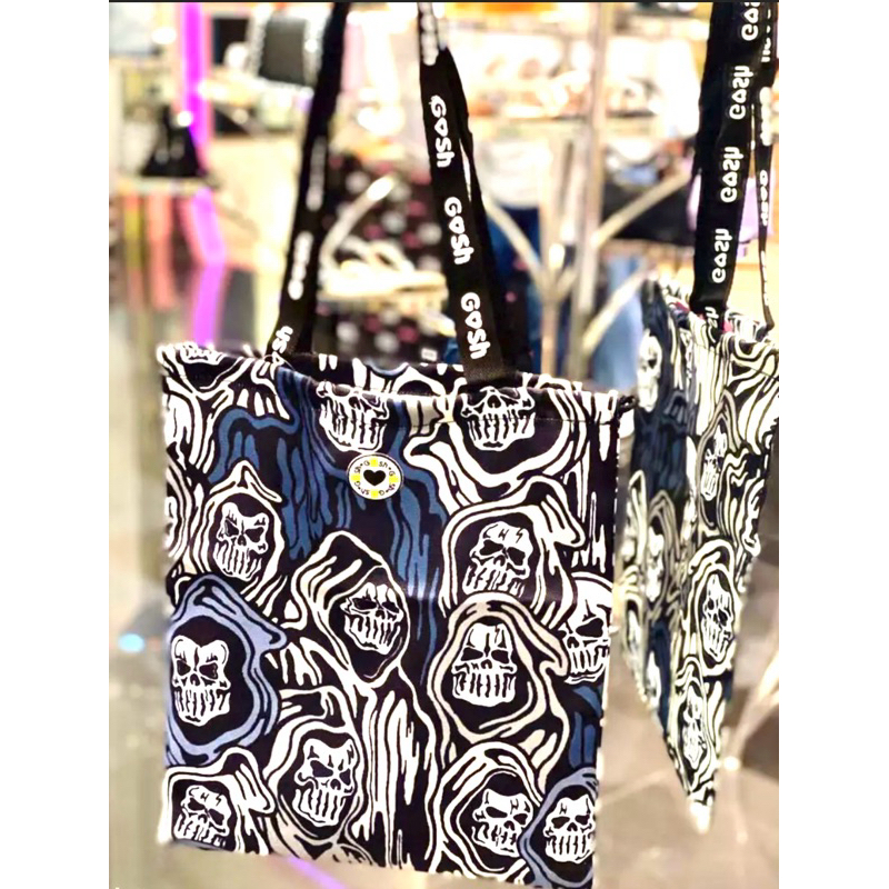 Tote Bag Gosh Art Black Skool