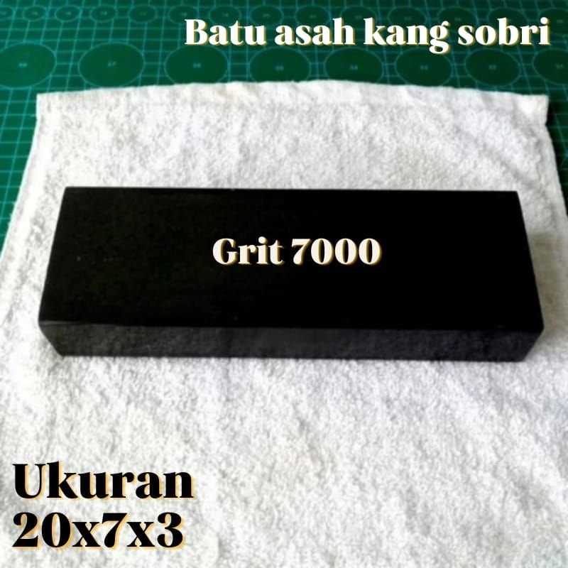 Batu Asahan Pengasah Asah Pisau Stainless Asli Golok Super Tajam Paling Bagus Grit 7000