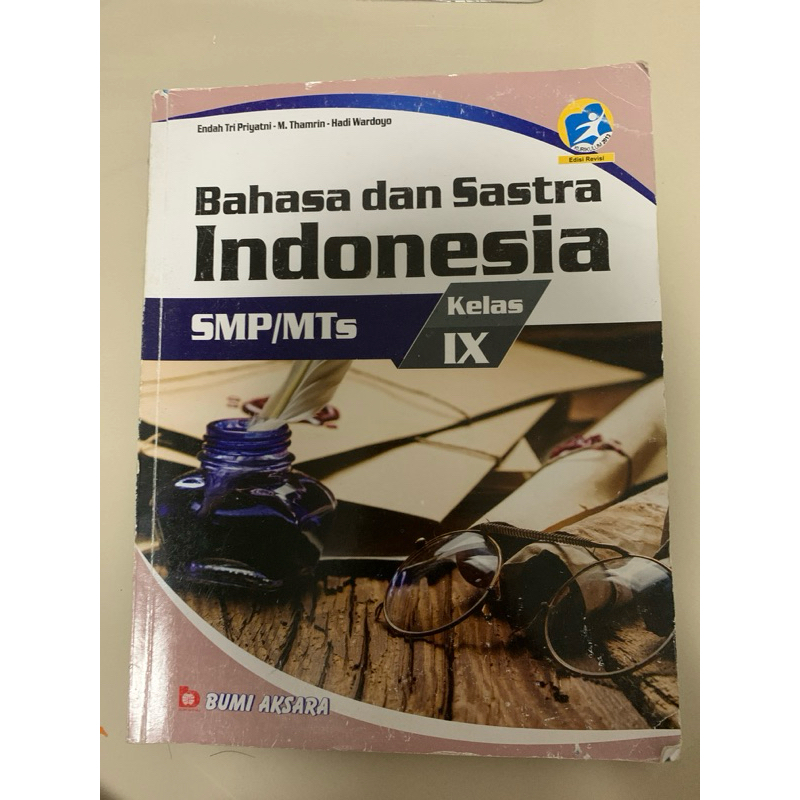 

bahasa dan sastra indonesia smp mts kelas 9 edisi revisi bumi aksara