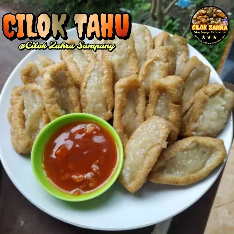 

Cilok Tahu Variasi Sambal Kacang, Petis & Saos