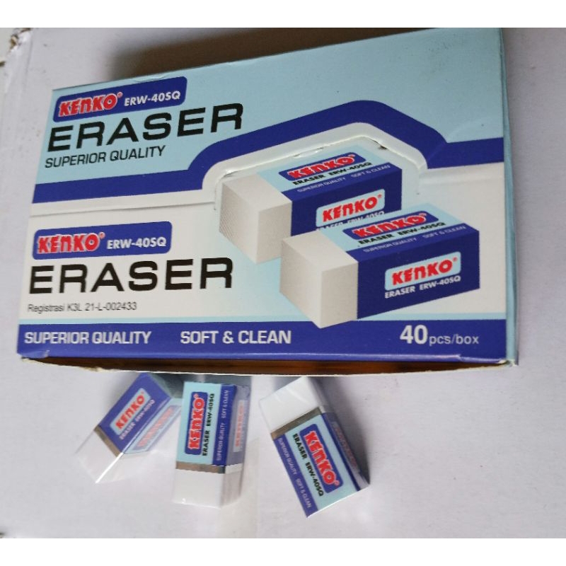 

KENKO ERASER ERW-40Q PENGHAPUS PENSIL