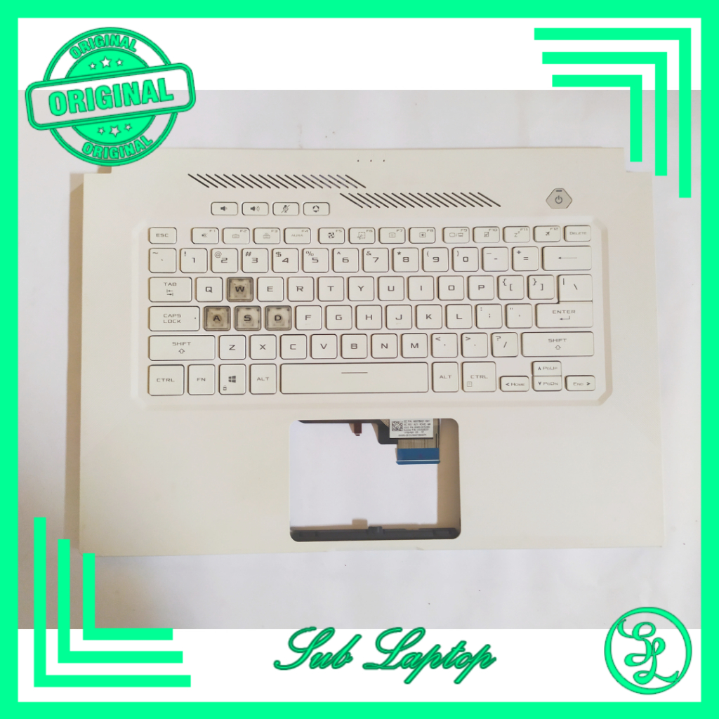 Frame Keyboard Normal Topcase Palmrest ASUS GAMING ROG Zephyrus G15 GA502 ROG Zephyrus G15 GA503RM R
