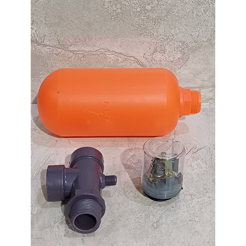 Tee, Otomatis dan Tabung Pompa Air 1 Set.