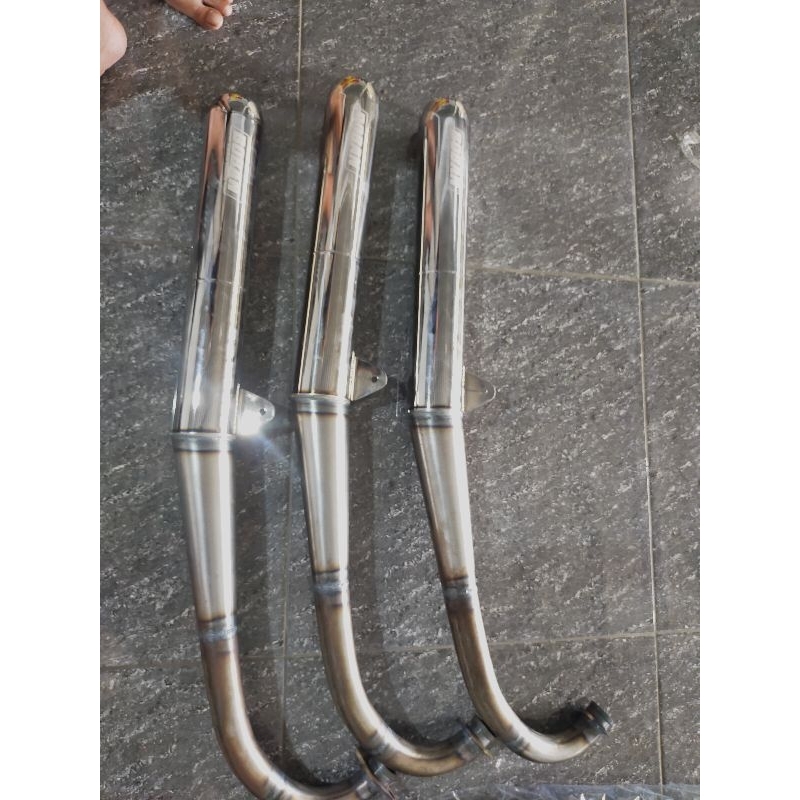 knalpot boban mahjong setengah dewa setengah plat RX king