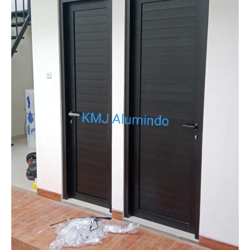 Pintu aluminium panel 80x200