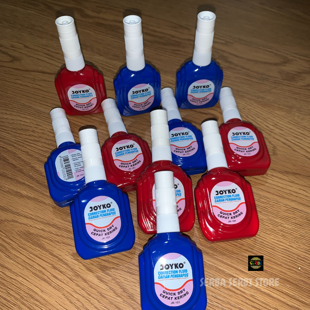 

TIPE X JOYCO / TIPEX CAIR / PENGHAPUS TINTA BOLPOIN / TIPEX CAIR SERBAGUNA MURAH / ASLI