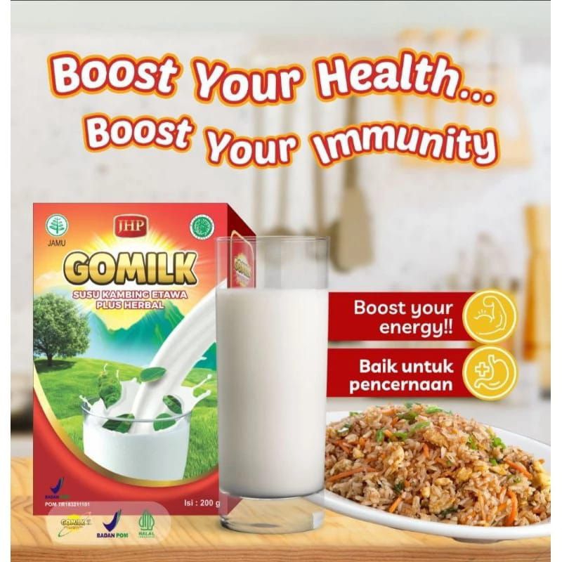 

Gomilk Susu Kambing Etawa Plus Herbal