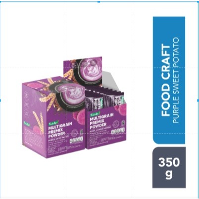

Foodcraft Multigrain Premix Powder 25g 14 Sachet Rasa Purple Sweet Potato/ Minuman Serbuk Sereal Biji-Bijian