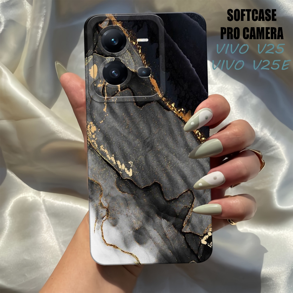 Case VIVO  V25-V25E - VIVO  V25-V25E Terbaru - Softcase  VIVO V25-V25E   - Softcase Pro Camera - Cas