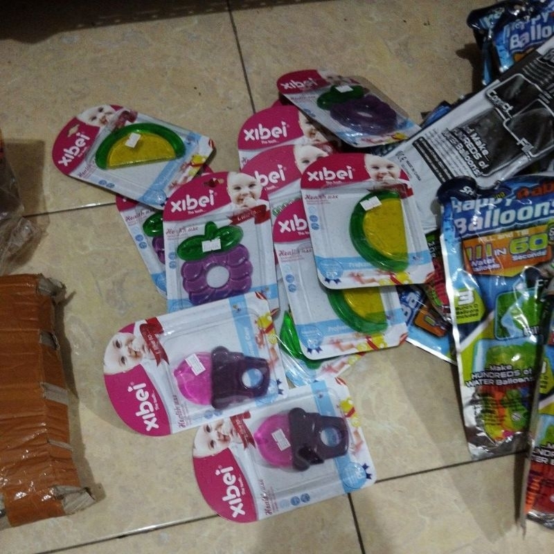 oketoys mainan gigitan bayi xibei the teeth