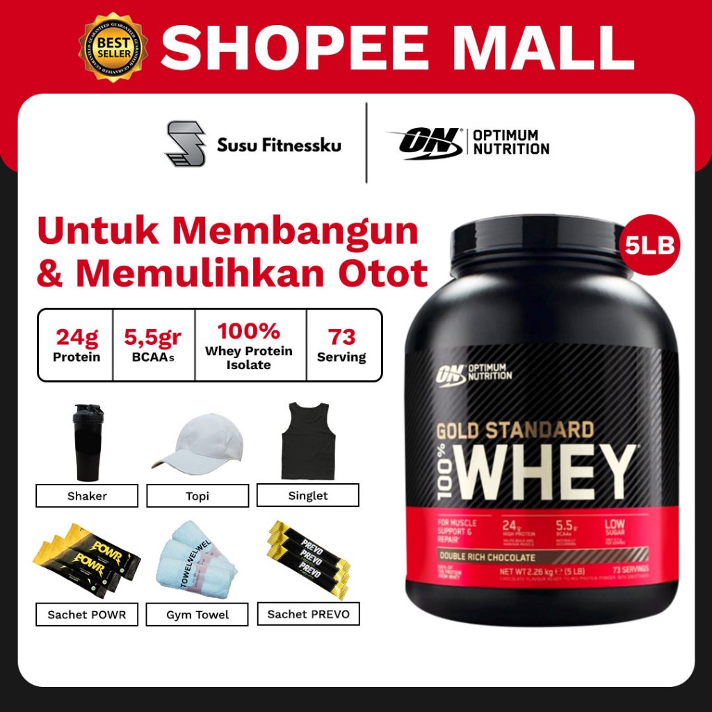 ON Whey Gold Standard 5lbs - Whey Protein