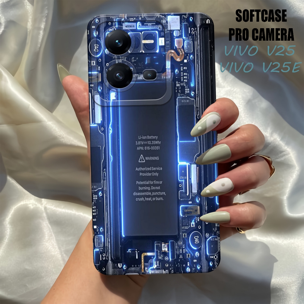 Case VIVO  V25-V25E - VIVO  V25-V25E Terbaru - Softcase  VIVO V25-V25E   - Softcase Pro Camera - Cas