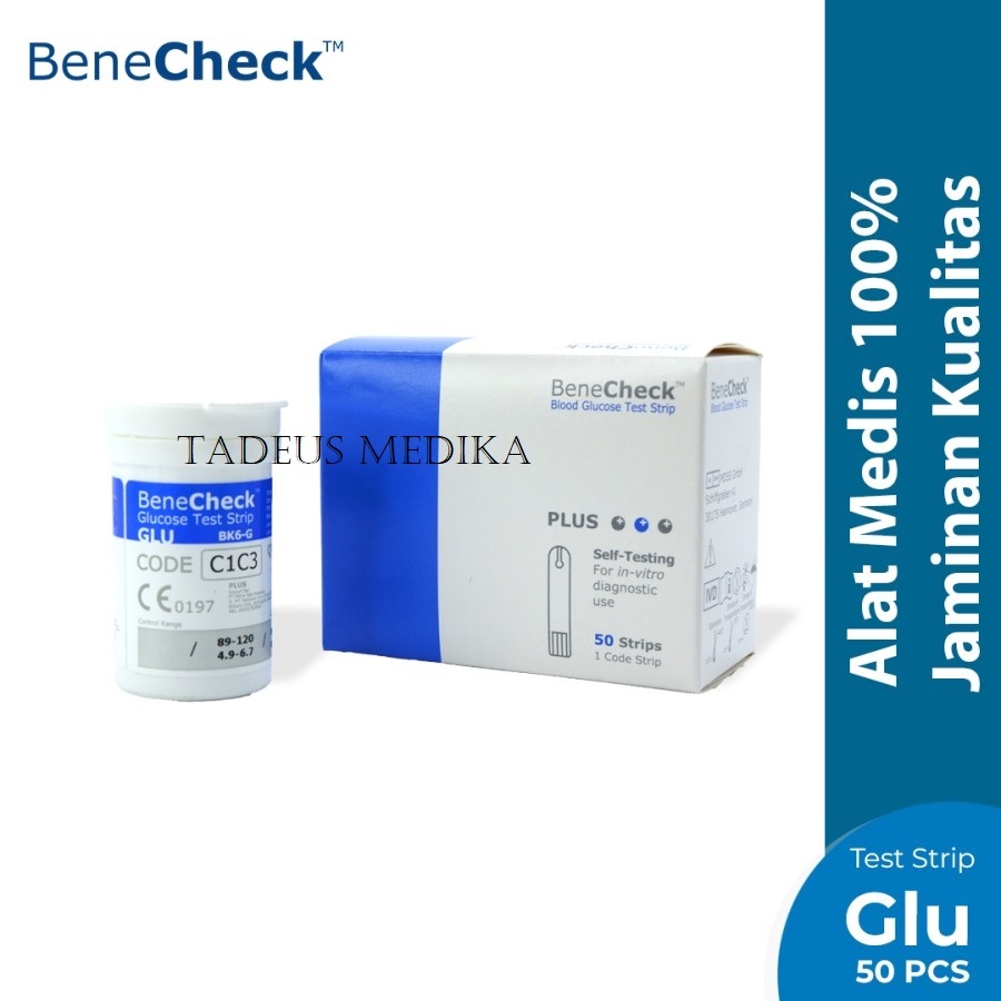 BENECHECK Strip Gula Darah Plus