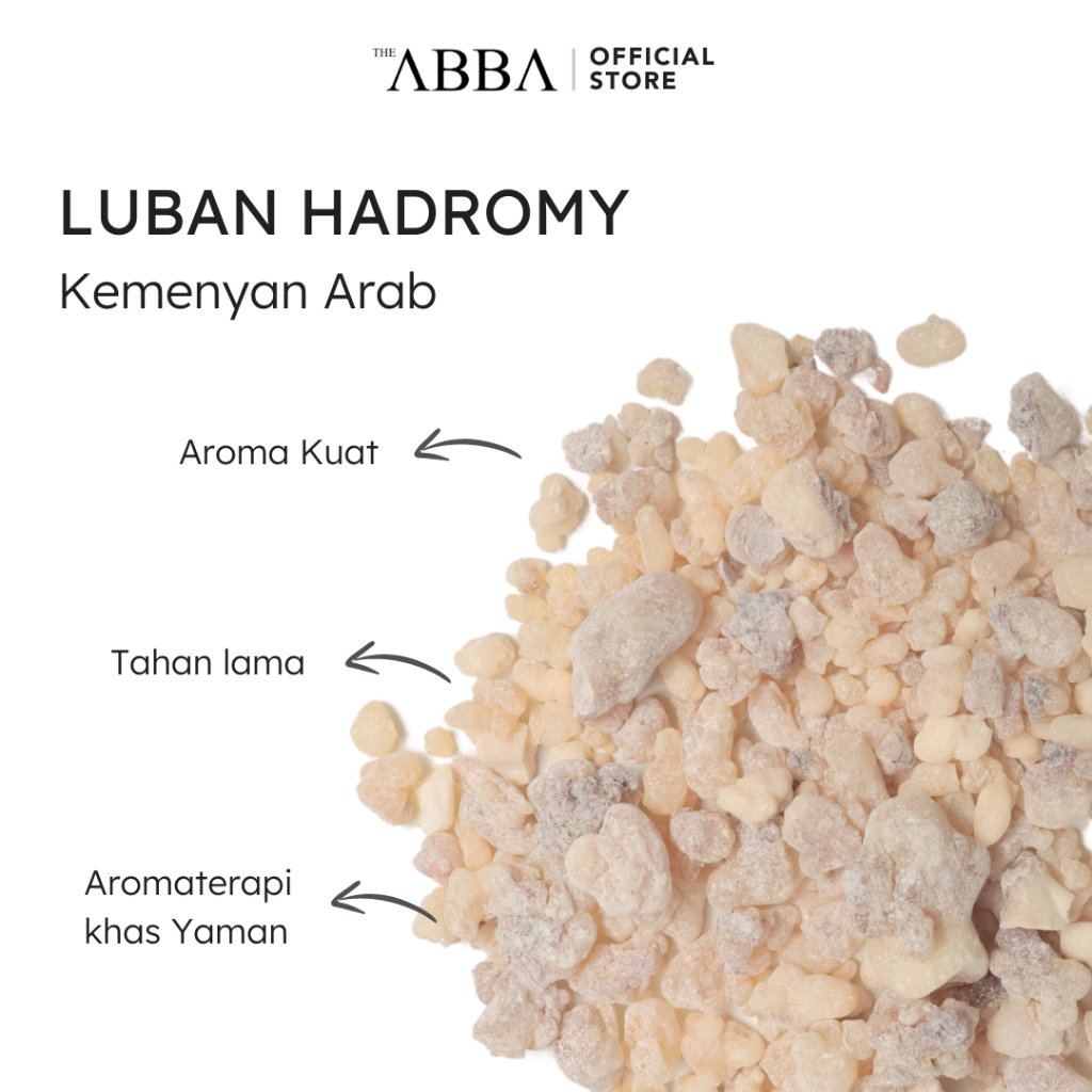 ABBA Luban Hadromy | Luban Arab | Frankincense Yaman | Bukhur Kemenyan Arab