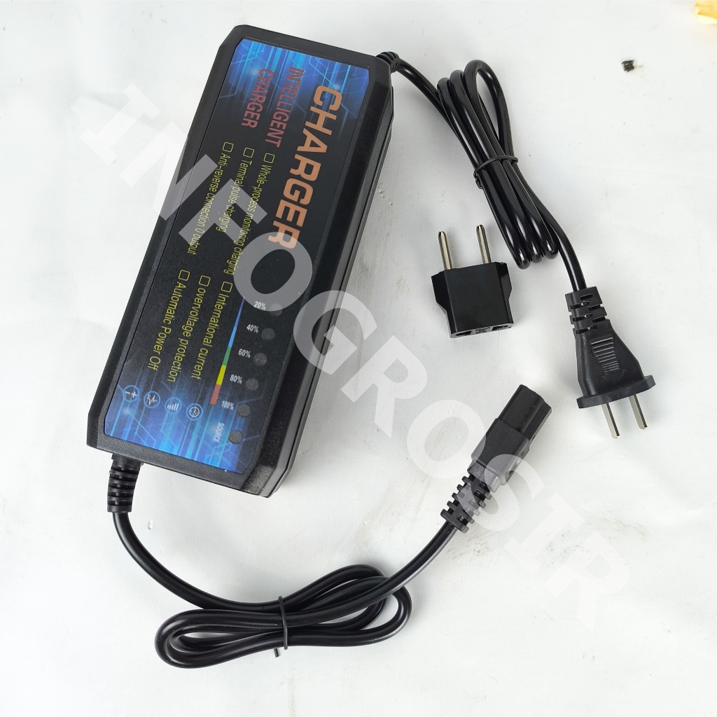Charger sepeda listrik pengisi daya 48V12a/220V50hz / Universal Charger Motor Listrik / Charger Bate