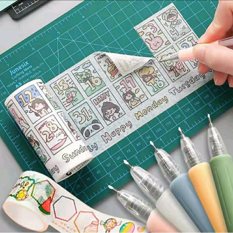 

KANAMI | PEN CUTTER Paper Journal Tool Refill Pen Pemotong Kertas.