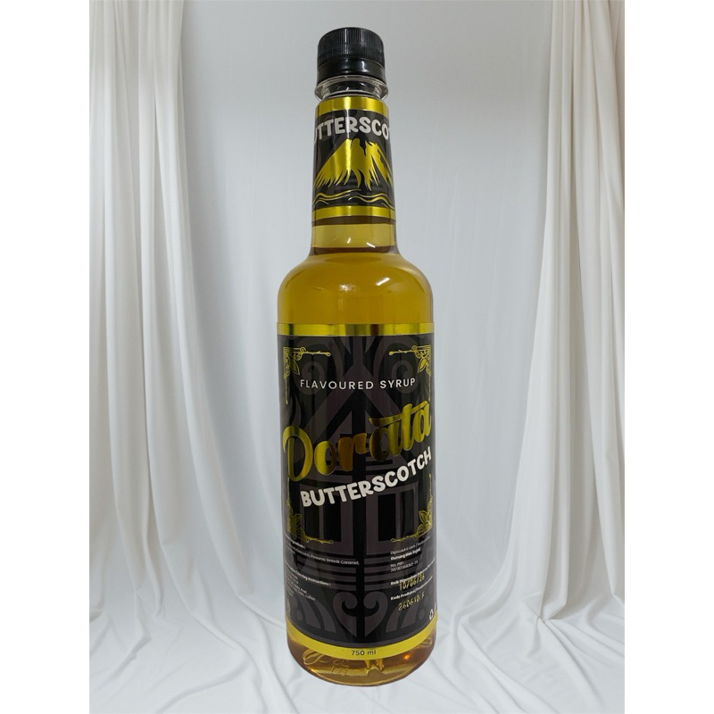 

Syrup Butterscotch Dorata 750 ml - Sirup Dorata Rasa Butterscotch Premium