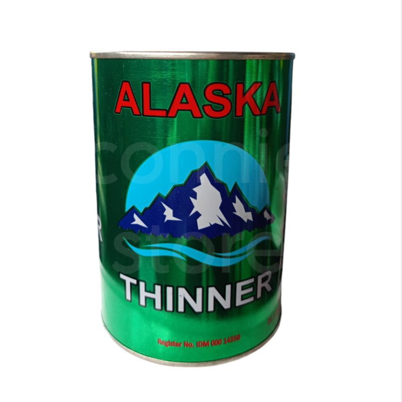 Thinner Nd Alaska 0.7 Liter thinner kaleng ekonomis pengencer cat minyak 1liter