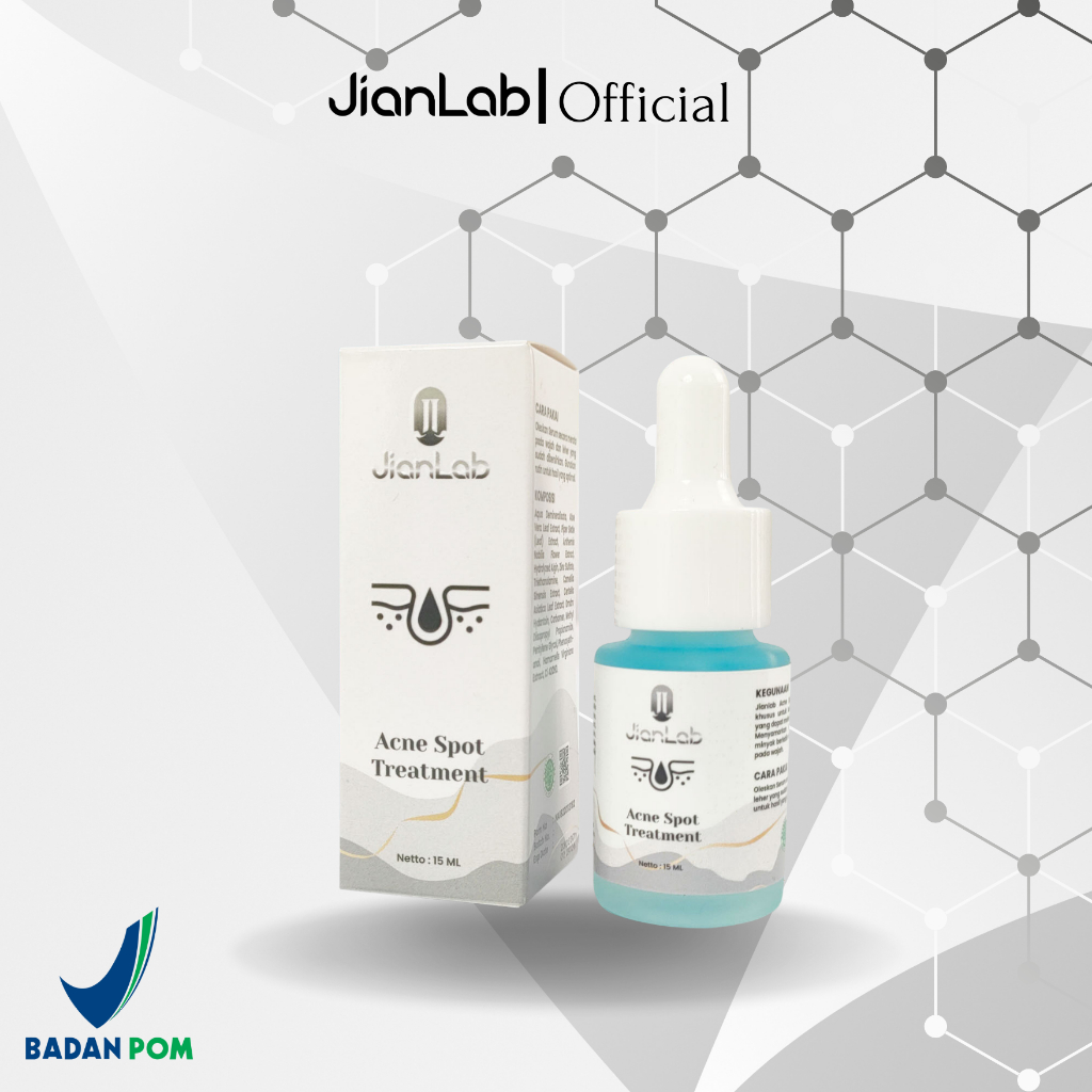 JIANLAB ORIGINAL Acne Spot Treatment Serum JianLab Hempas Tuntaskan Jerawat