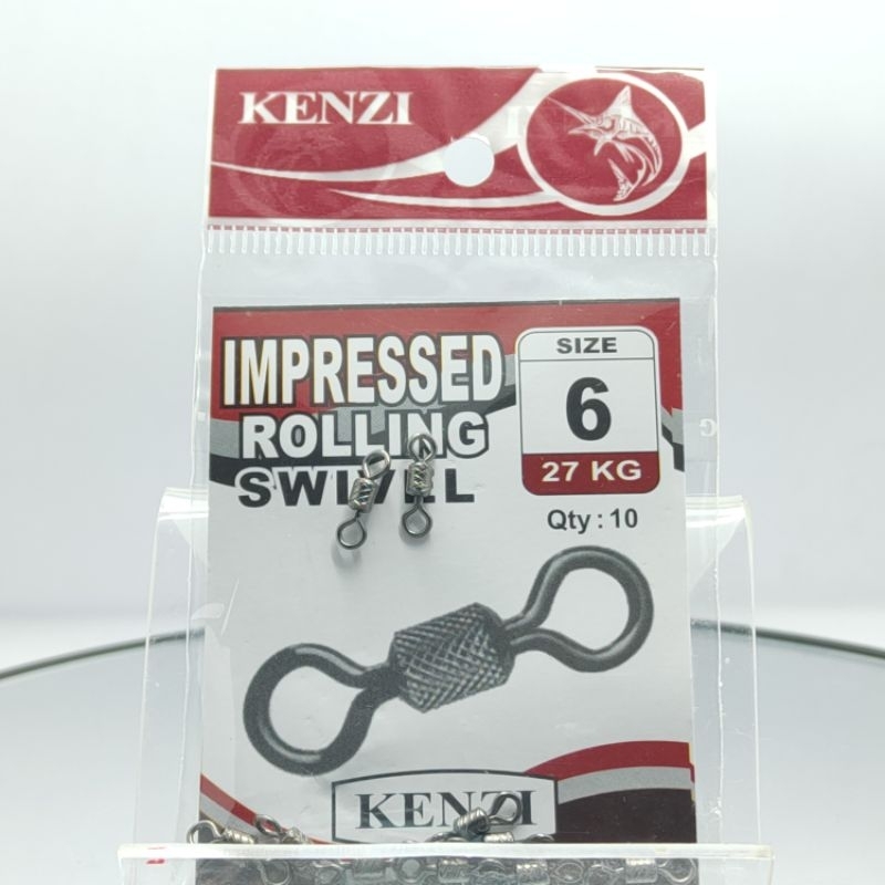 Kili pancing rolling swivel Kenzi UK 6 - swivel pancing
