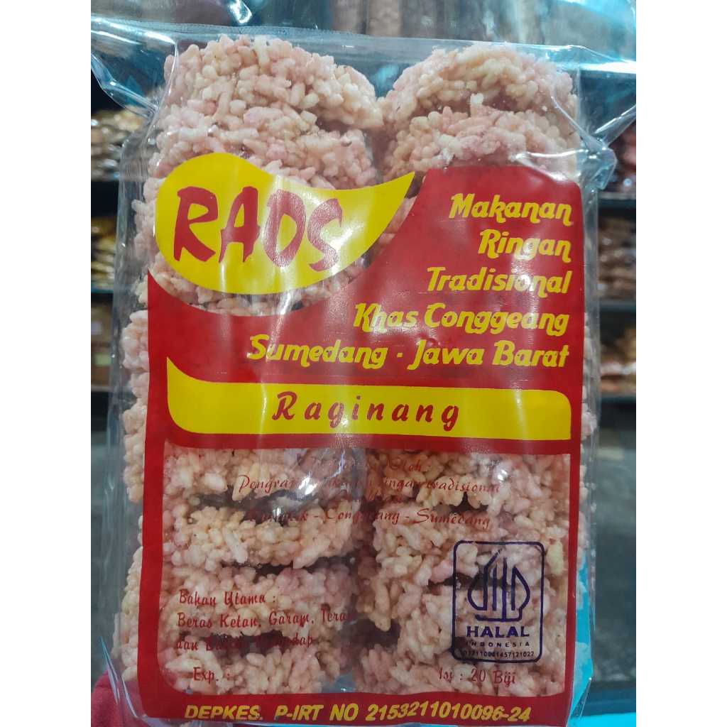 

RANGGINANG RAOS SUMEDANG JAWA BARAT Rengginang Camilan Kering Snack Food