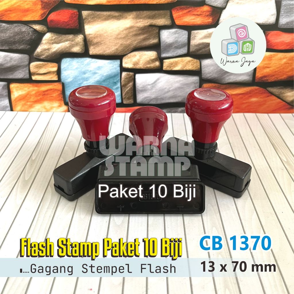 

Gagang Stempel Flash 1370 mm / Paket 10 Biji / STEMPEL FLASH HANYA GAGANG SAJA