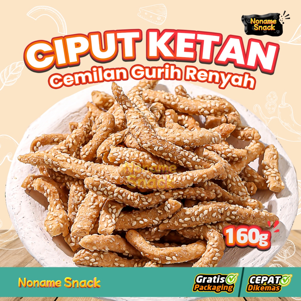 

NoName Snack - Ciput Ketan Grosir 180G Tanpa Label